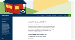 Desktop Screenshot of casalatinainc.org